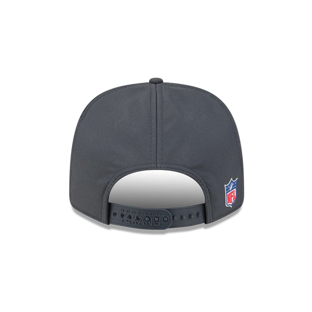 Houston Texans NFL Sideline 2025 Charcoal 9SEVENTY Stretch Snap Adjustable Cap - baseball sapka