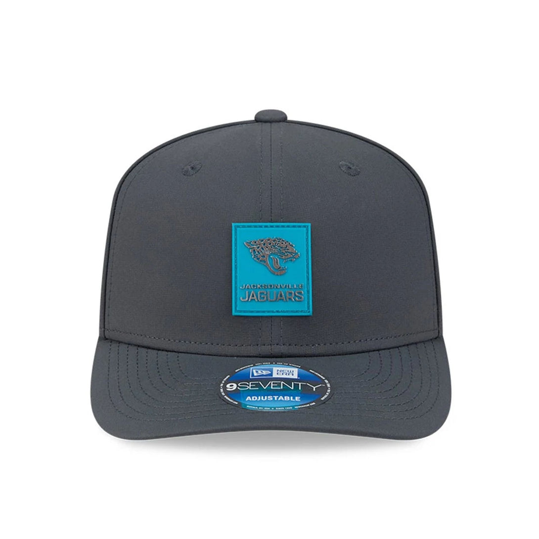 Jacksonville Jaguars NFL Sideline 2025 Charcoal 9SEVENTY Stretch Snap Adjustable Cap - baseball sapka