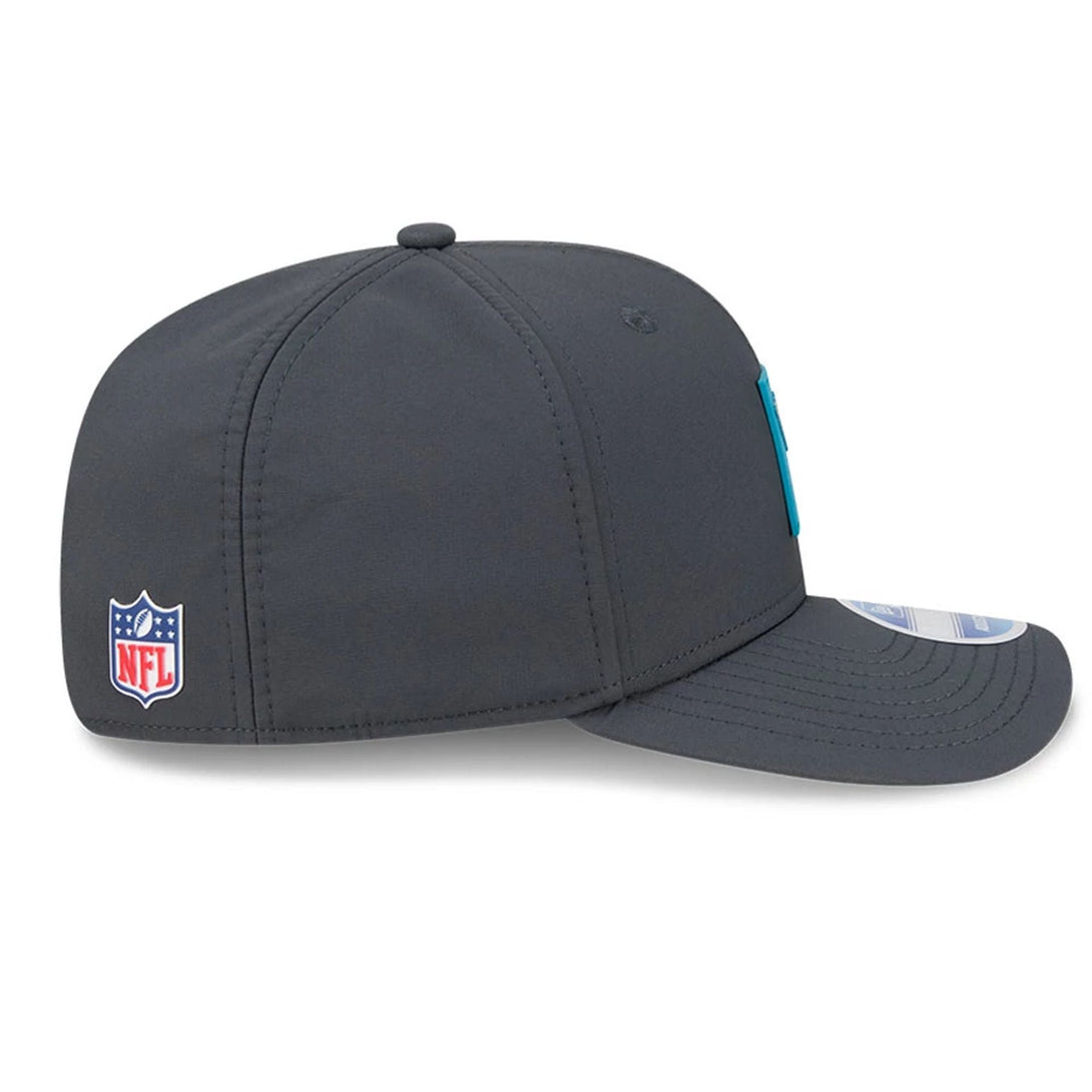 Jacksonville Jaguars NFL Sideline 2025 Charcoal 9SEVENTY Stretch Snap Adjustable Cap - baseball sapka