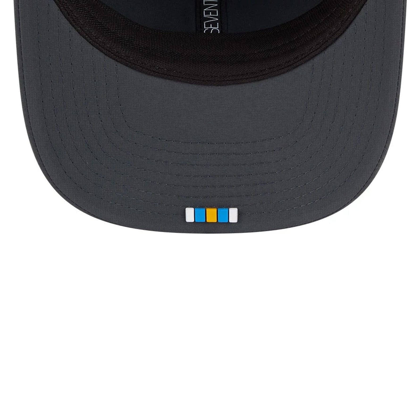 LA Chargers NFL Sideline 2025 Charcoal 9SEVENTY Stretch Snap Adjustable Cap - baseball sapka