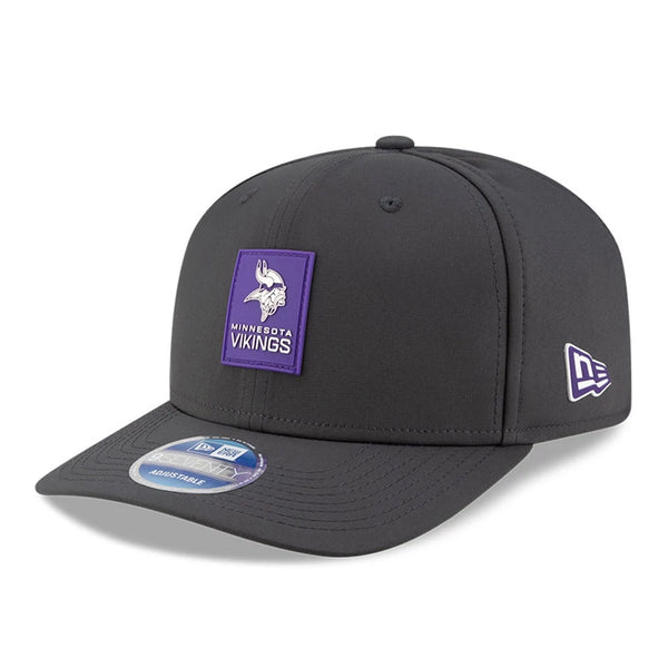 Minnesota Vikings NFL Sideline 2025 Charcoal 9SEVENTY Stretch Snap Adjustable Cap - baseball sapka