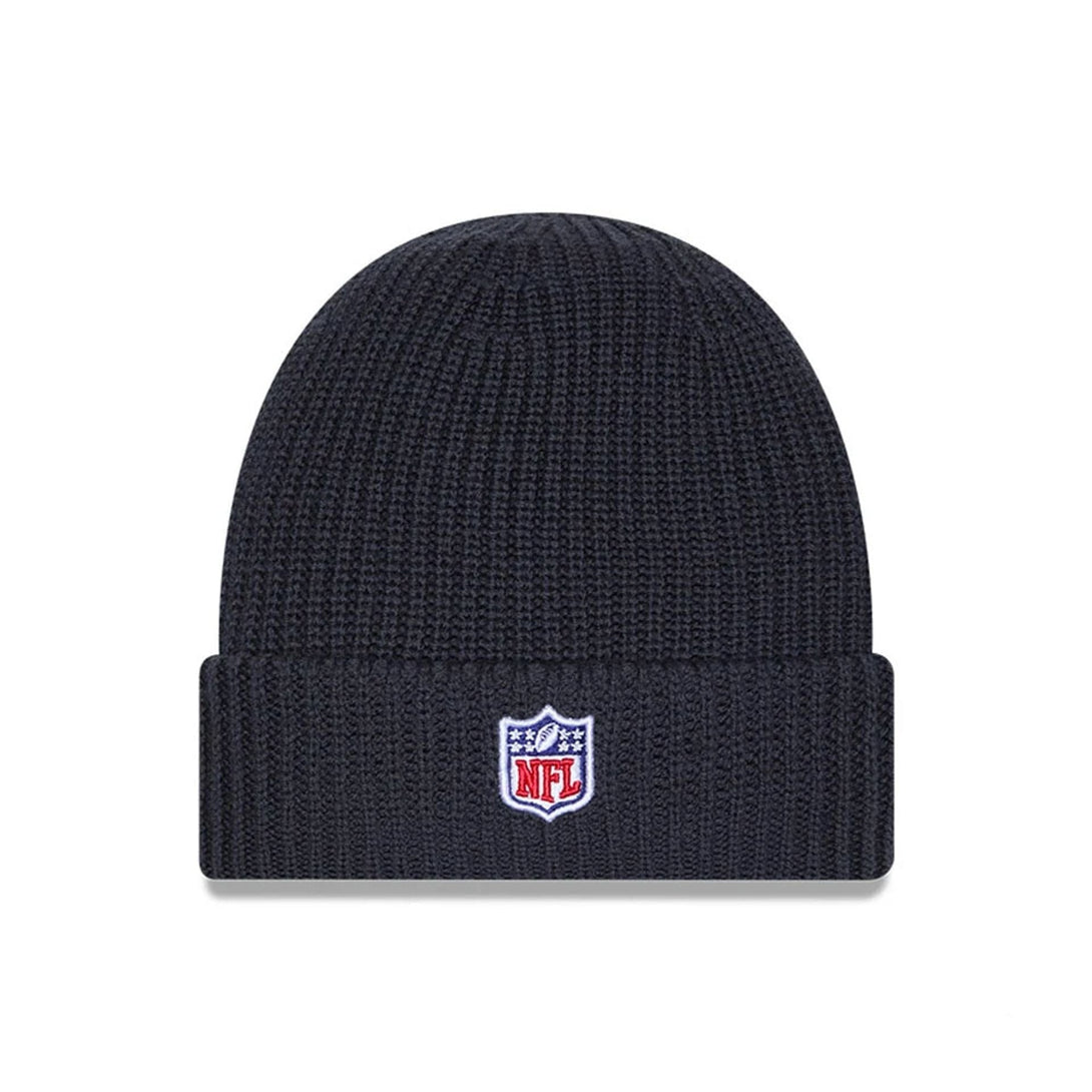 Carolina Panthers NFL Sideline 2025 Charcoal Cuff Knit Beanie Hat - kötött sapka