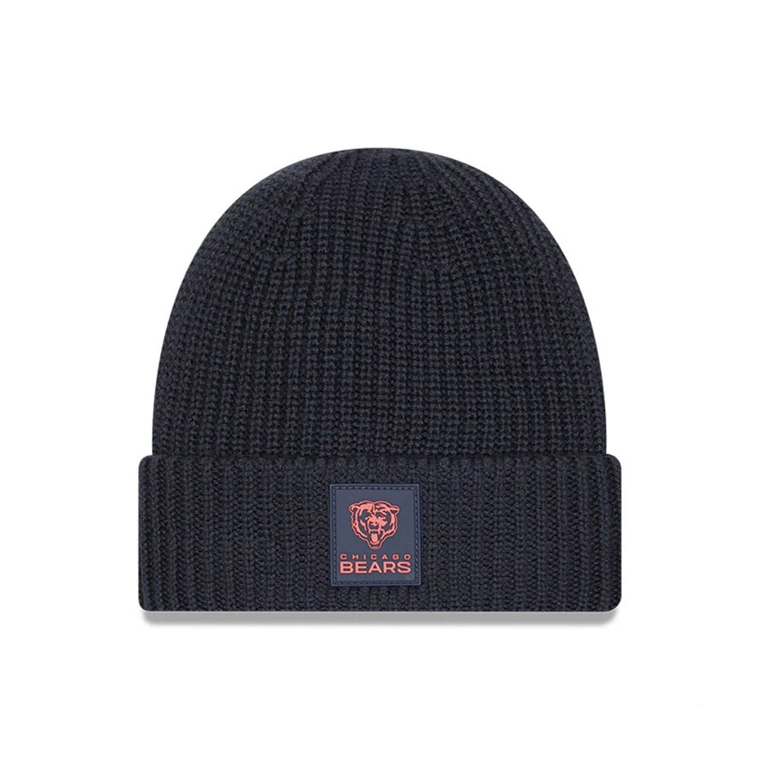 Chicago Bears NFL Sideline 2025 Charcoal Cuff Knit Beanie Hat - kötött sapka