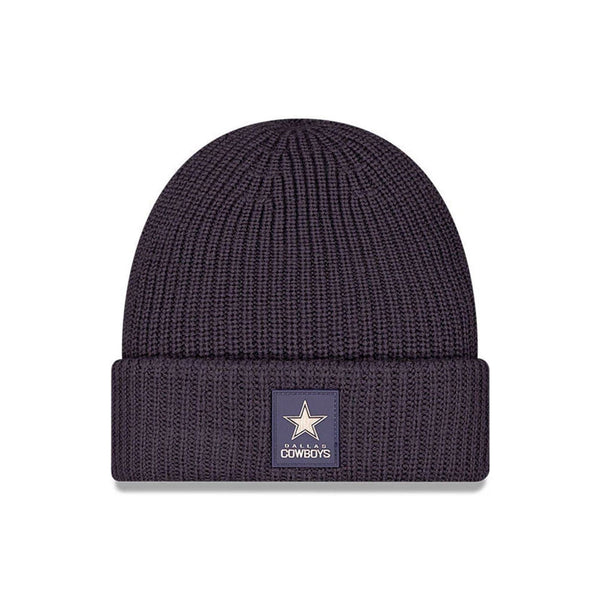 Dallas Cowboys NFL Sideline 2025 Charcoal Cuff Knit Beanie Hat - kötött sapka