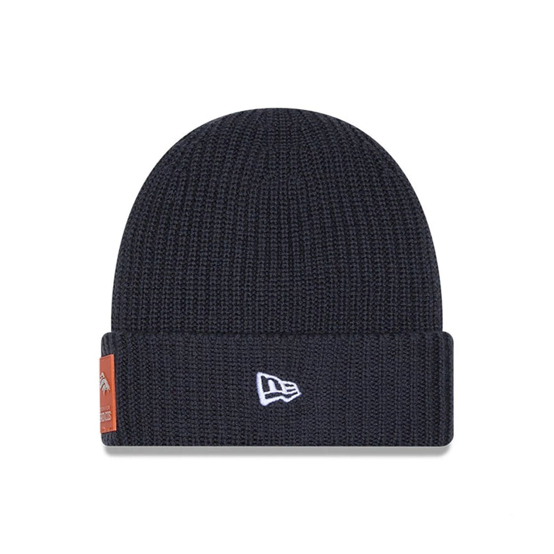 Denver Broncos NFL Sideline 2025 Charcoal Cuff Knit Beanie Hat - kötött sapka