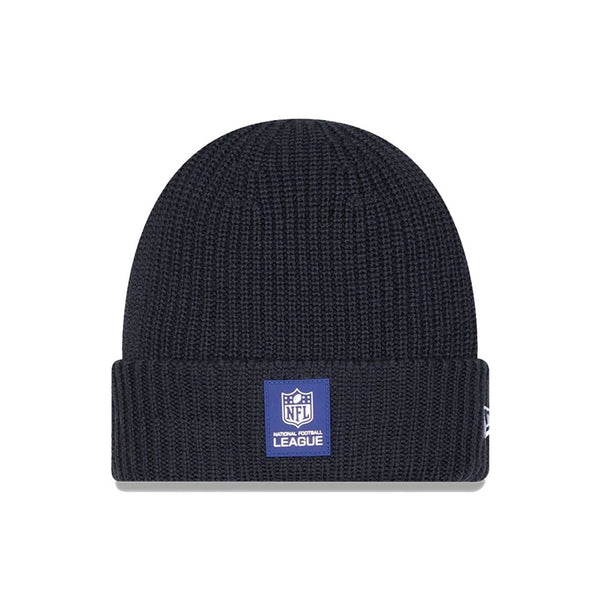 Official Logo NFL Sideline 2025 Charcoal Cuff Knit Beanie Hat - kötött sapka