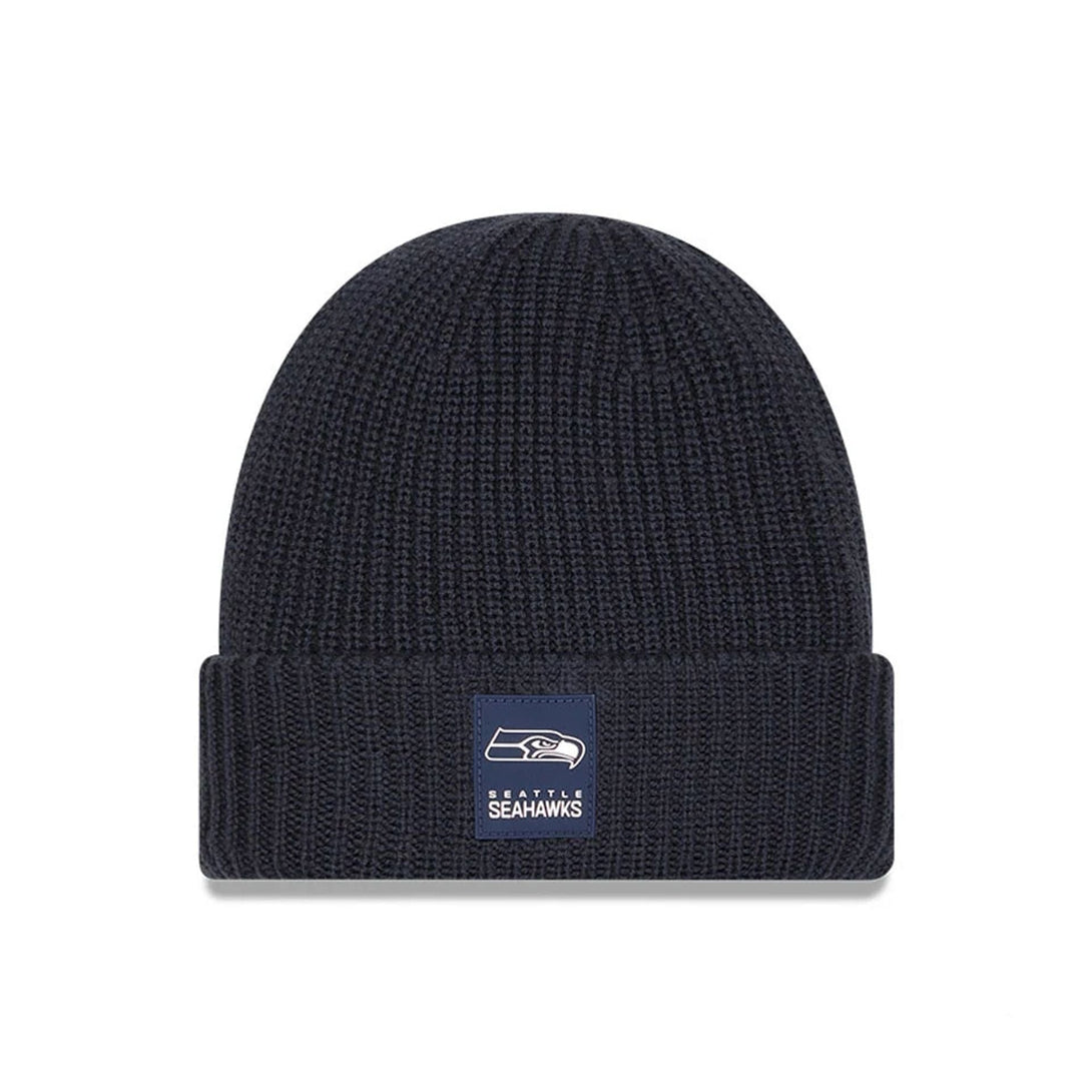 Seattle Seahawks NFL Sideline 2025 Charcoal Cuff Knit Beanie Hat - kötött sapka