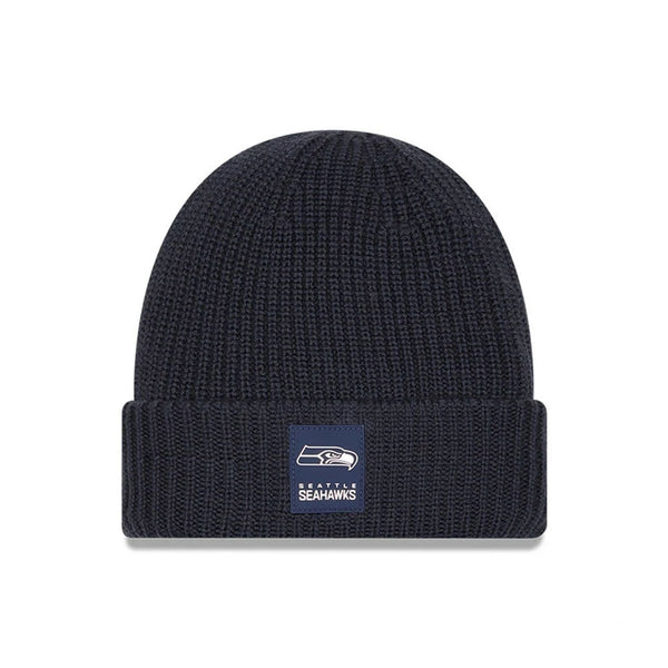 Seattle Seahawks NFL Sideline 2025 Charcoal Cuff Knit Beanie Hat - kötött sapka