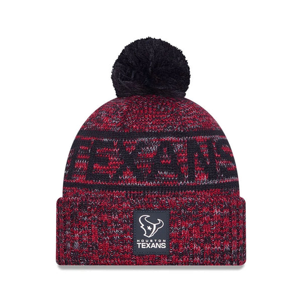 Houston Texans NFL Sideline Red Sport Knit Beanie Hat - kötött sapka