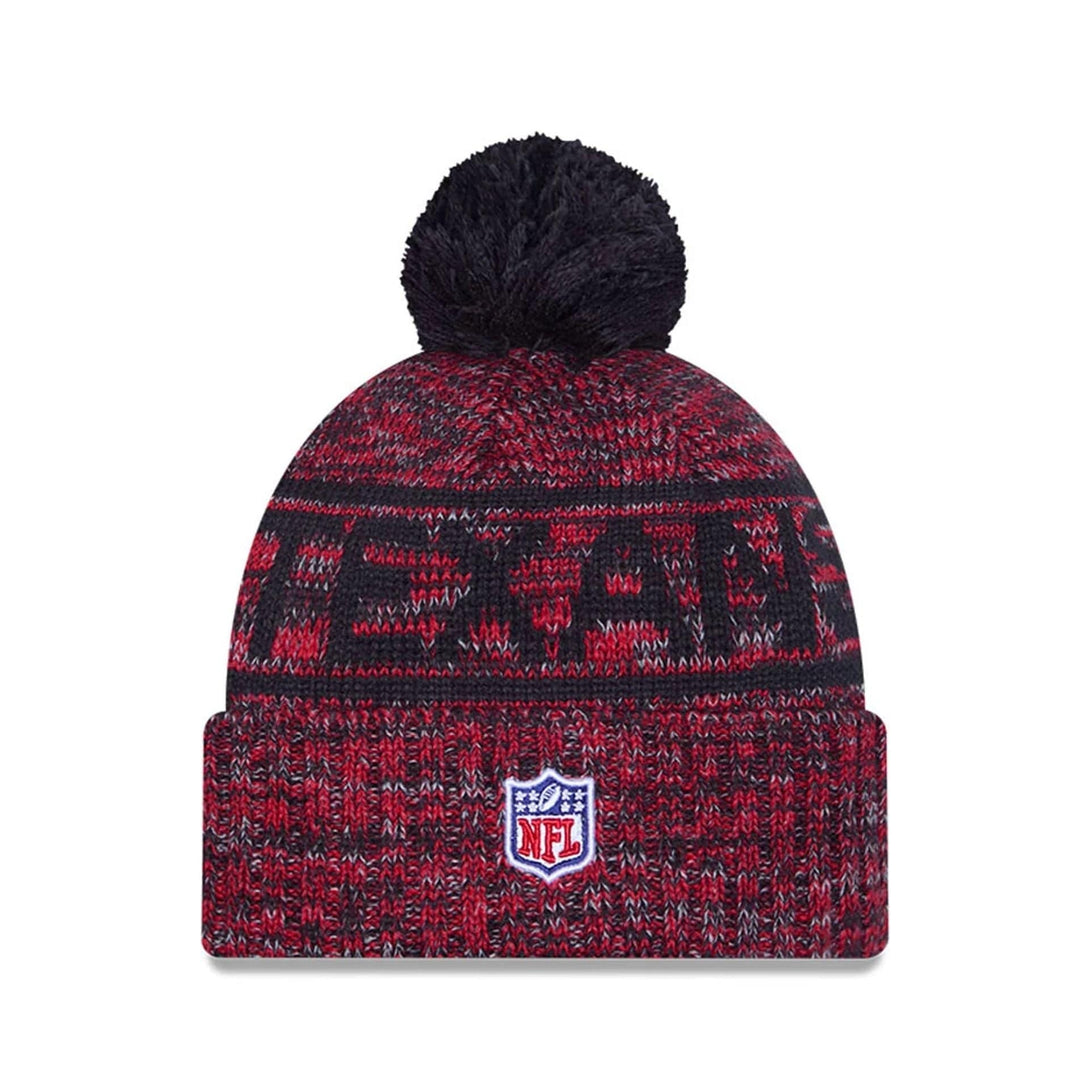 Houston Texans NFL Sideline Red Sport Knit Beanie Hat - kötött sapka