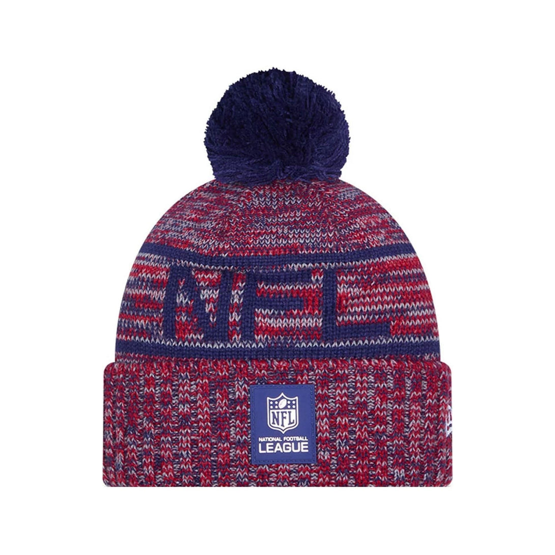 Official Logo NFL Sideline 2025 Black Sport Knit Beanie Hat - kötött sapka