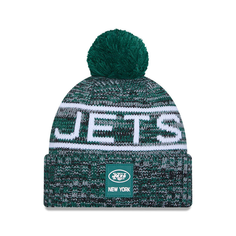 New York Jets NFL Sideline Green Sport Knit - kötött sapka