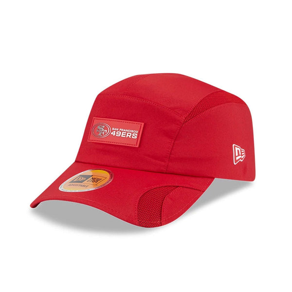 San Francisco 49ers NFL Sideline 2025 Red Runner Adjustable Cap - baseball sapka