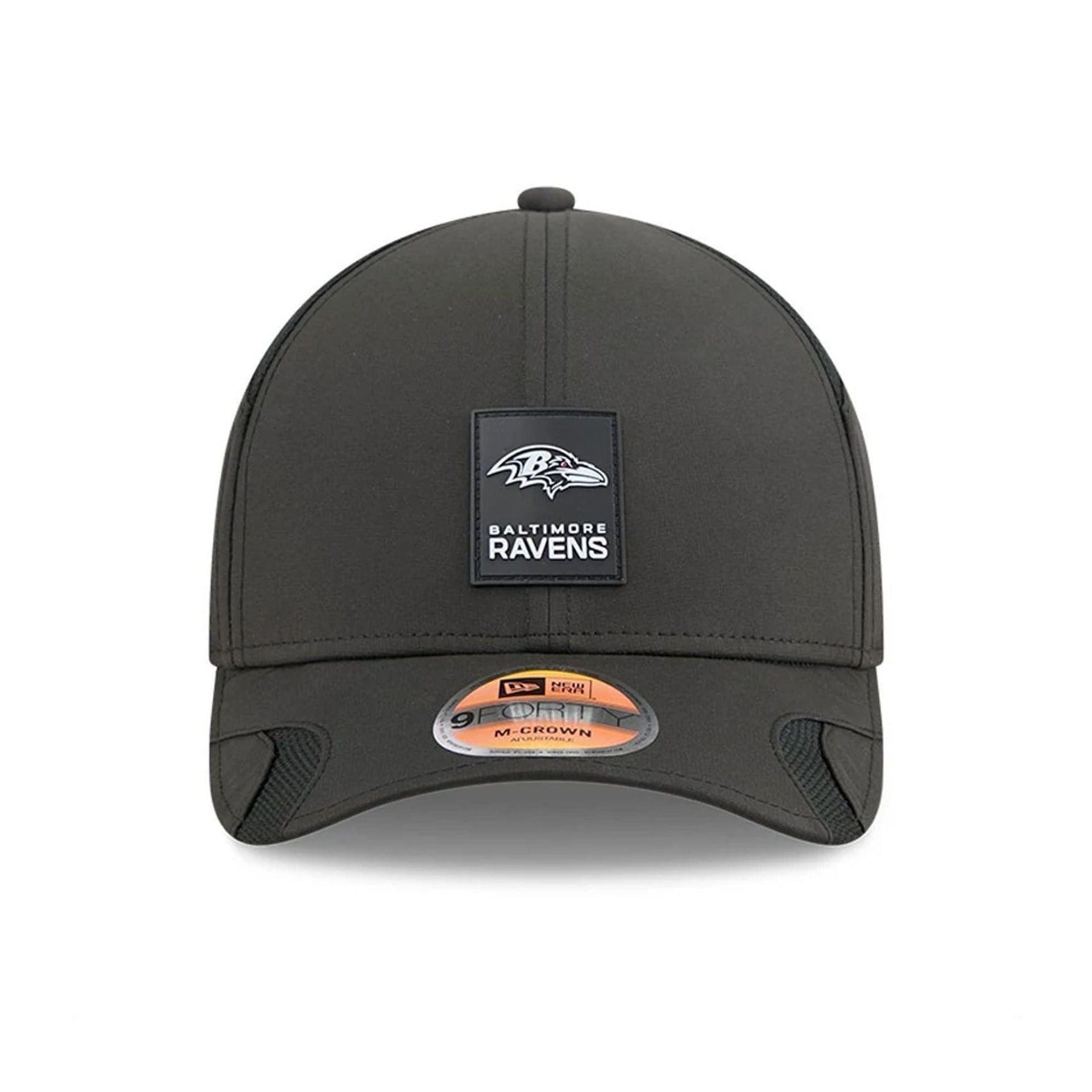 Baltimore Ravens NFL Sideline 2025 Black 9FORTY M-Crown Adjustable Cap - baseball sapka