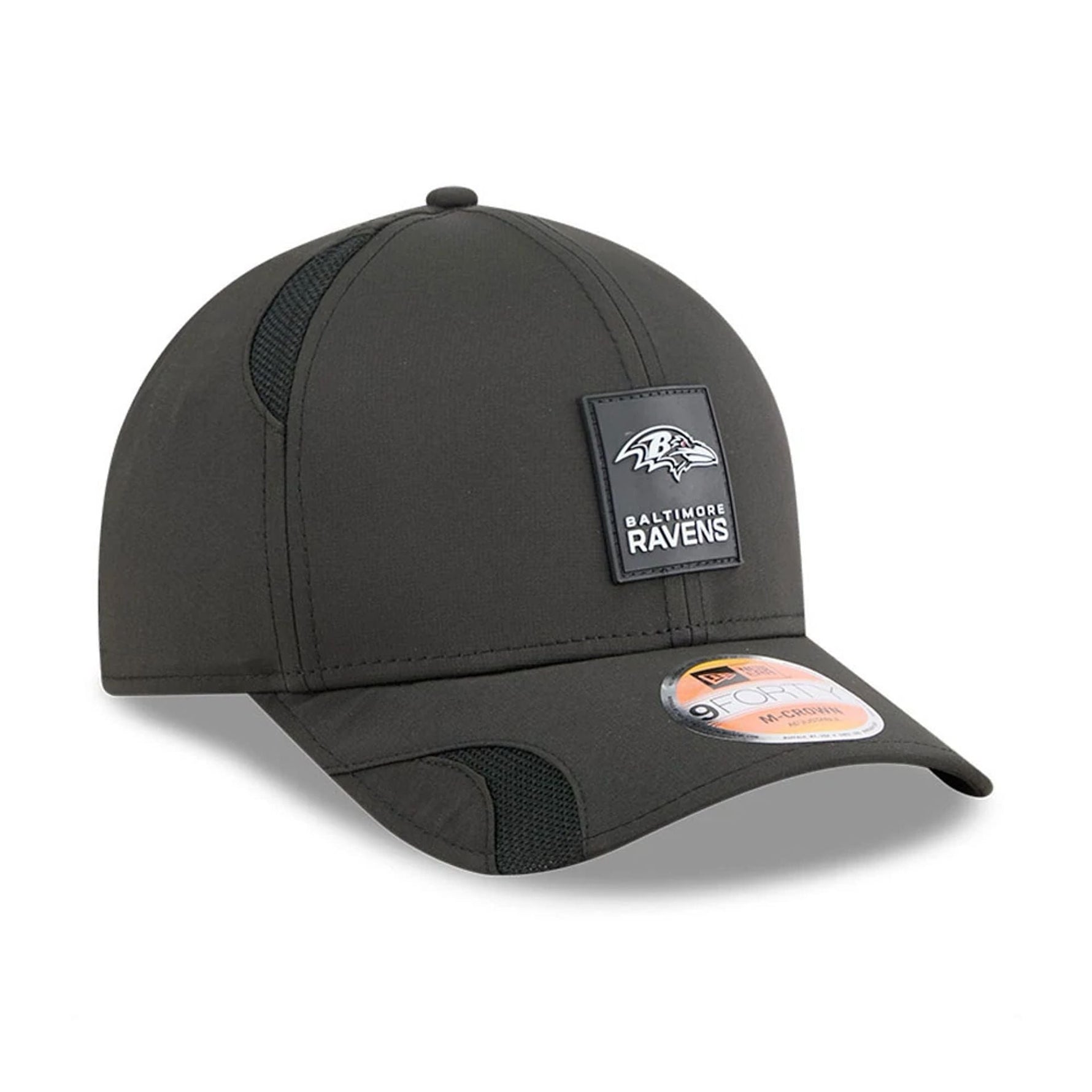 Baltimore Ravens NFL Sideline 2025 Black 9FORTY M-Crown Adjustable Cap - baseball sapka