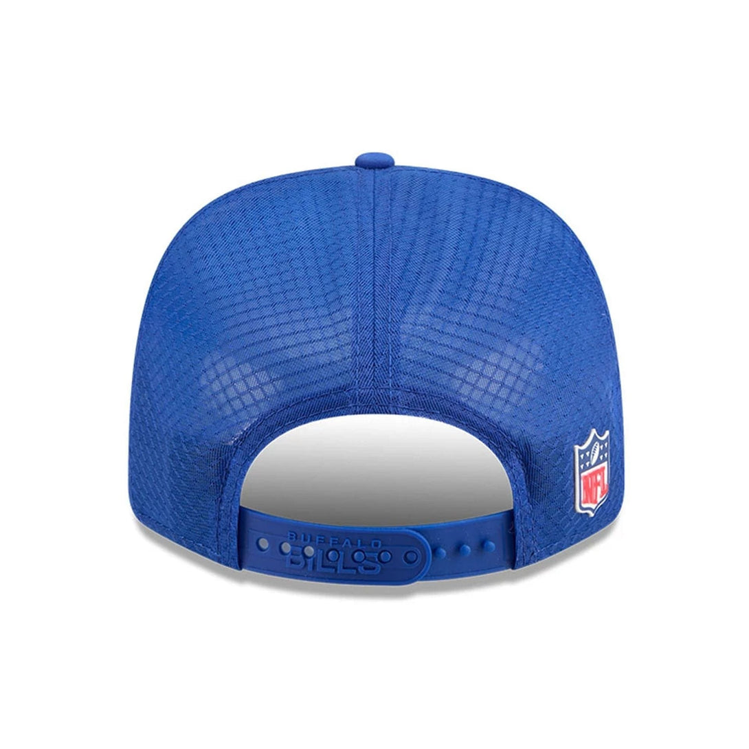 Buffalo Bills NFL Sideline 2025 Blue 9SEVENTY Trucker Stretch Snap Adjustable Cap - baseball sapka