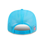 Carolina Panthers NFL Sideline 2025 Blue 9SEVENTY Trucker Stretch Snap Adjustable Cap - baseball sapka