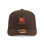 Cleveland Browns NFL Sideline 2025 Dark Brown 9SEVENTY Trucker Stretch Snap Adjustable Cap - baseball sapka