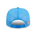 Detroit Lions NFL Sideline 2025 Blue 9SEVENTY Trucker Stretch Snap Adjustable Cap - baseball sapka