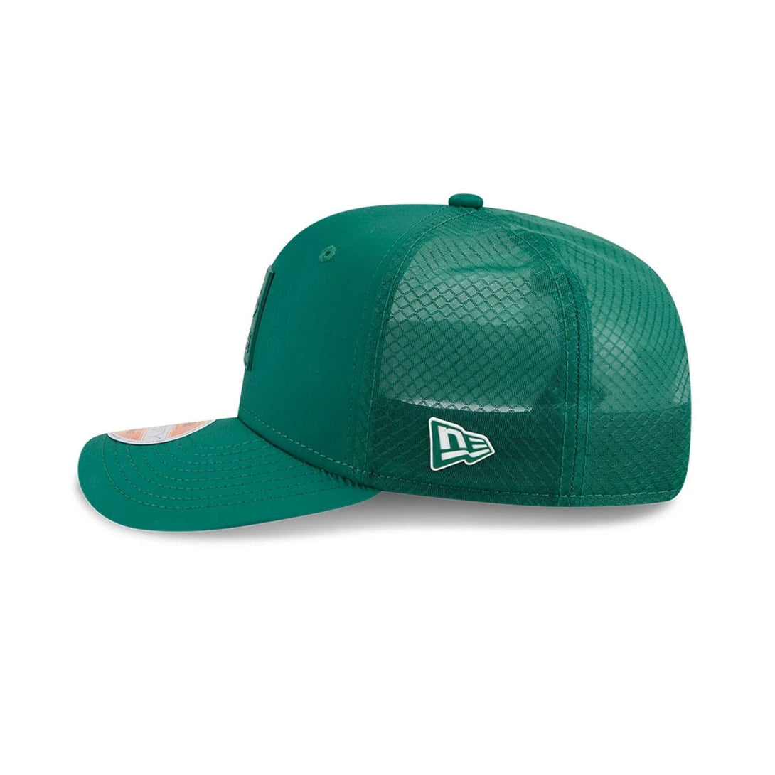 New York Jets NFL Sideline 2025 Green 9SEVENTY Trucker Stretch Snap Adjustable Cap - baseball sapka