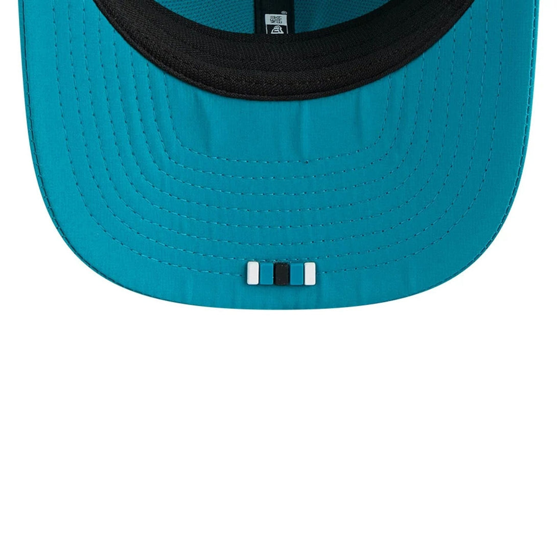 Jacksonville Jaguars NFL Sideline 2025 Turquoise 9SEVENTY Trucker Stretch Snap Adjustable Cap - baseball sapka