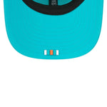 Miami Dolphins NFL Sideline 2025 Turquoise 9SEVENTY Trucker Stretch Snap Adjustable Cap - baseball sapka