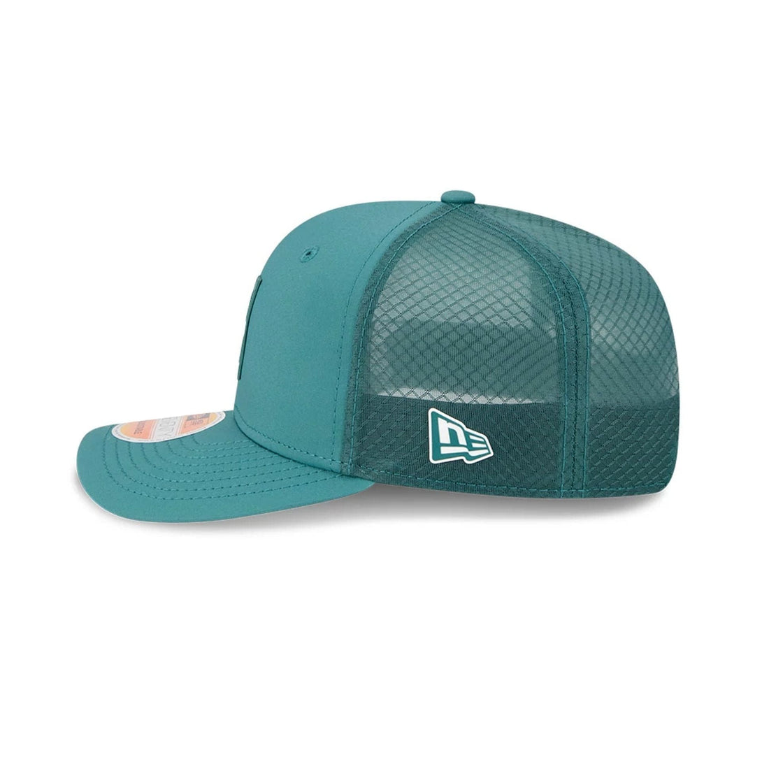 Philadelphia Eagles NFL Sideline 2025 Dark Green 9SEVENTY Trucker Stretch Snap Adjustable Cap - baseball sapka
