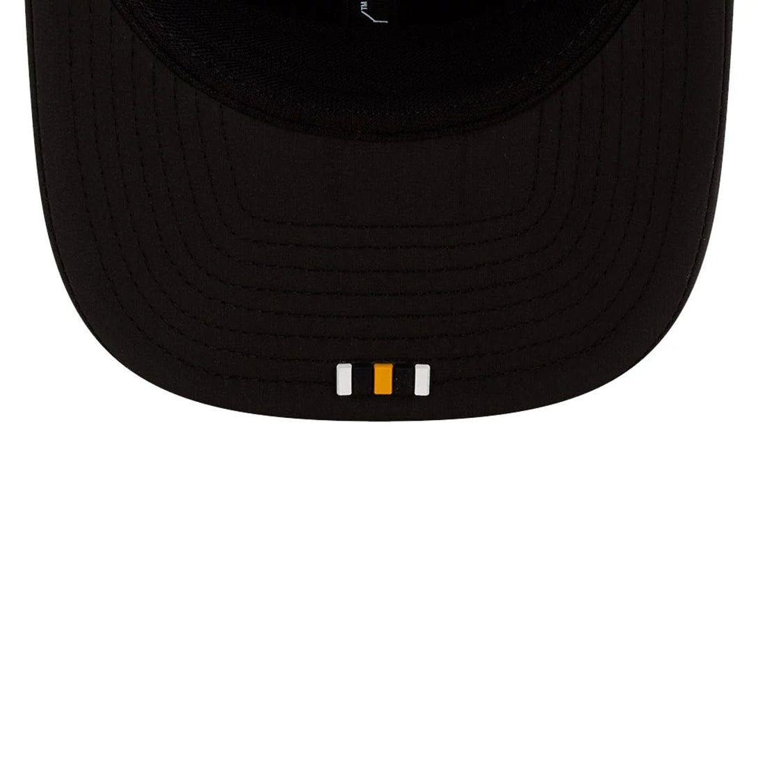 Pittsburgh Steelers NFL Sideline 2025 Black 9SEVENTY Trucker Stretch Snap Adjustable Cap - baseball sapka