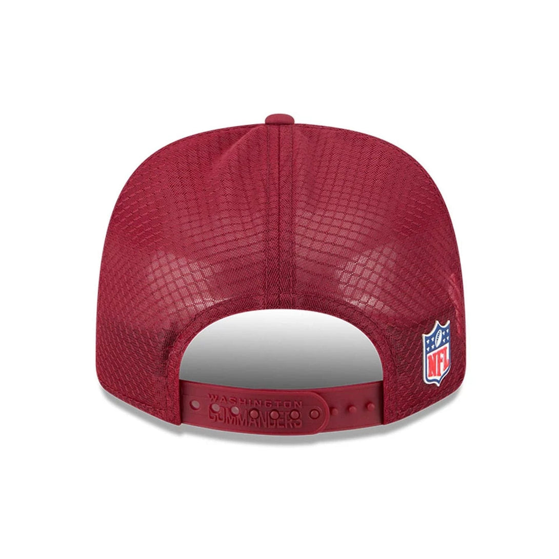 Washington Commanders NFL Sideline 2025 Dark Red 9SEVENTY Trucker Stretch Snap Adjustable Cap - baseball sapka