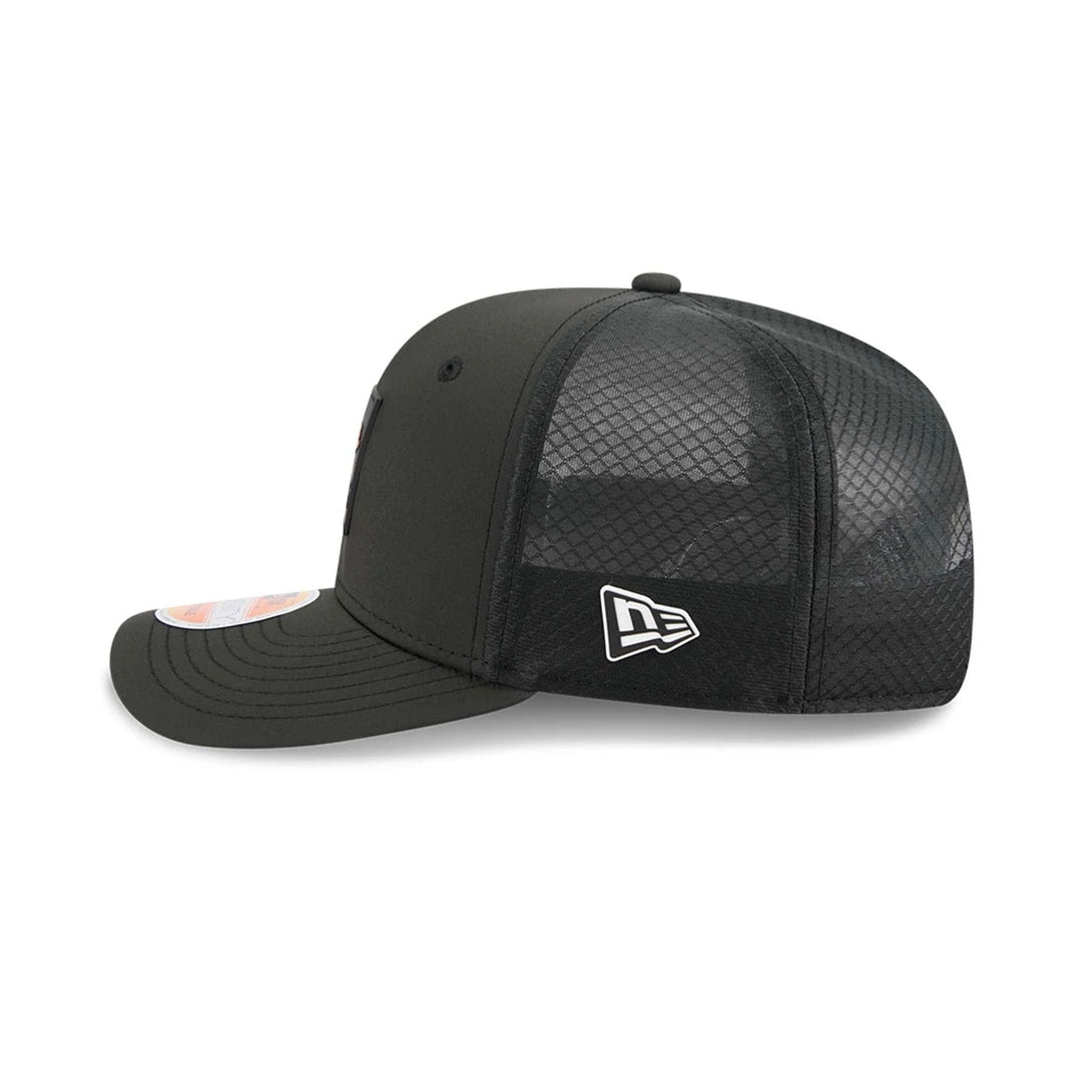 Cincinnati Bengals NFL Sideline 2025 Black 9SEVENTY Trucker Stretch Snap Adjustable Cap - baseball sapka