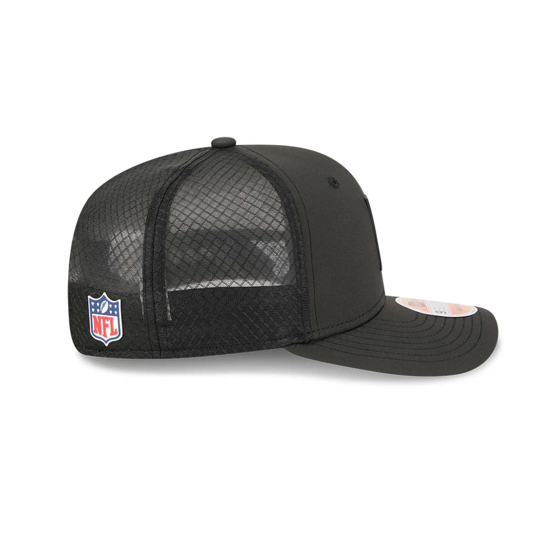 Indianapolis Colts NFL Sideline 2025 Black 9SEVENTY Trucker Stretch Snap Adjustable Cap - baseball sapka