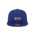 New Era Men's Blue NFL 2025 Sideline Split Panel 9FIFTY Snapback - baseball sapka