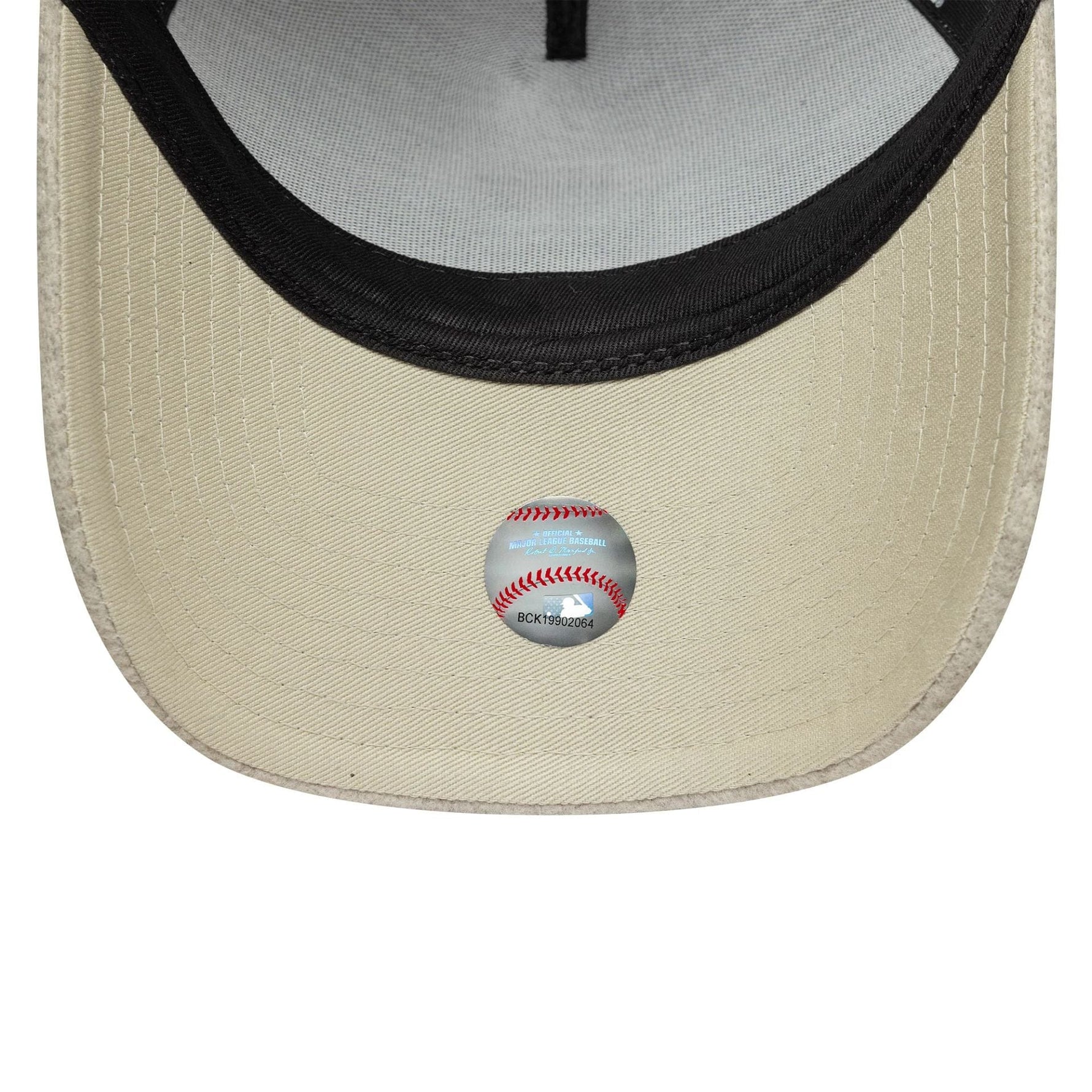 New Era New York Yankees MLB Melton Wool Cream 9FORTY E-Frame baseball sapka