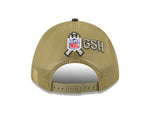 New Era Green Bay Packers Salute to Service 9FORTY Baseball Sapka