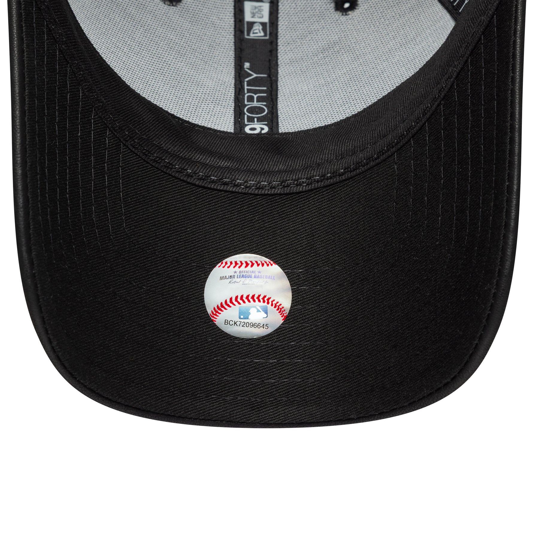 New Era New York Yankees Womens MLB PU Black 9FORTY műbőr baseball sapka, női