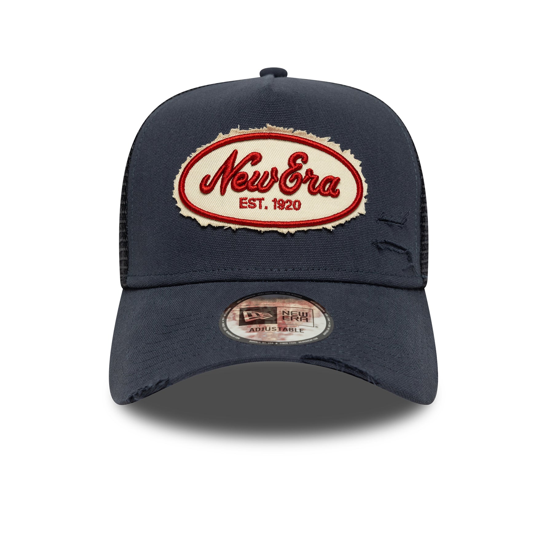New Era Oval Canvas Distress 9FORTY baseball sapka