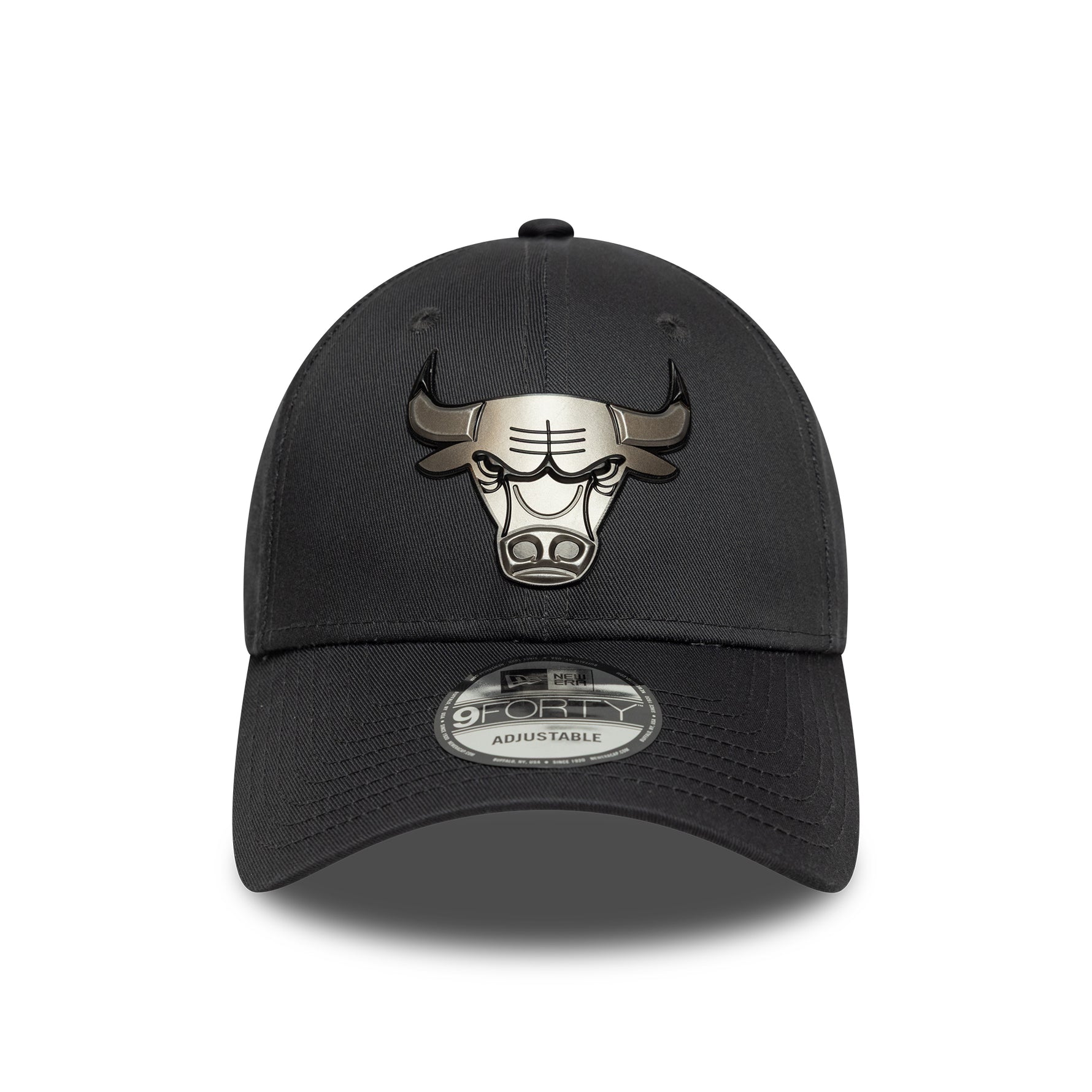 New Era Chicago Bulls NBA Metallic Charcoal 9FORTY baseball sapka