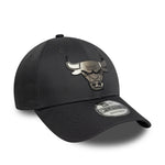 New Era Chicago Bulls NBA Metallic Charcoal 9FORTY baseball sapka