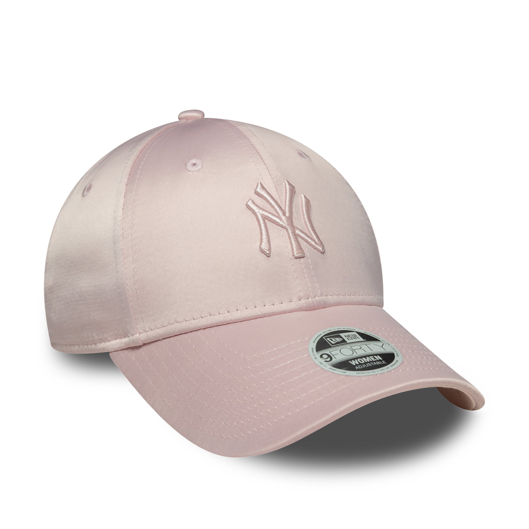 New Era New York Yankees Womens MLB Satin Pastel Pink 9FORTY baseball sapka