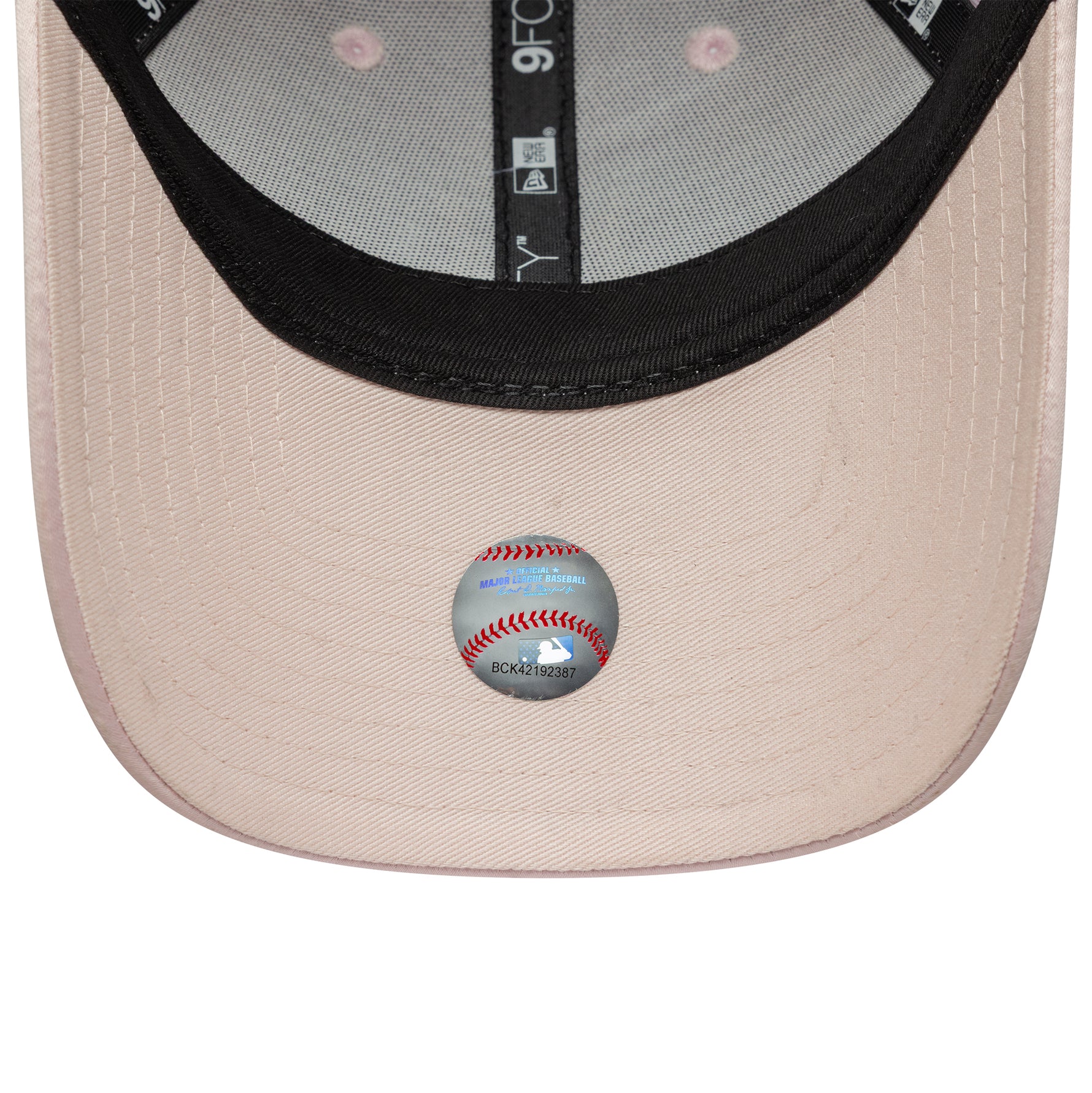 New Era New York Yankees Womens MLB Satin Pastel Pink 9FORTY baseball sapka