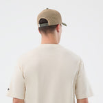 New Era Dessert Graphic Light Beige Oversized póló