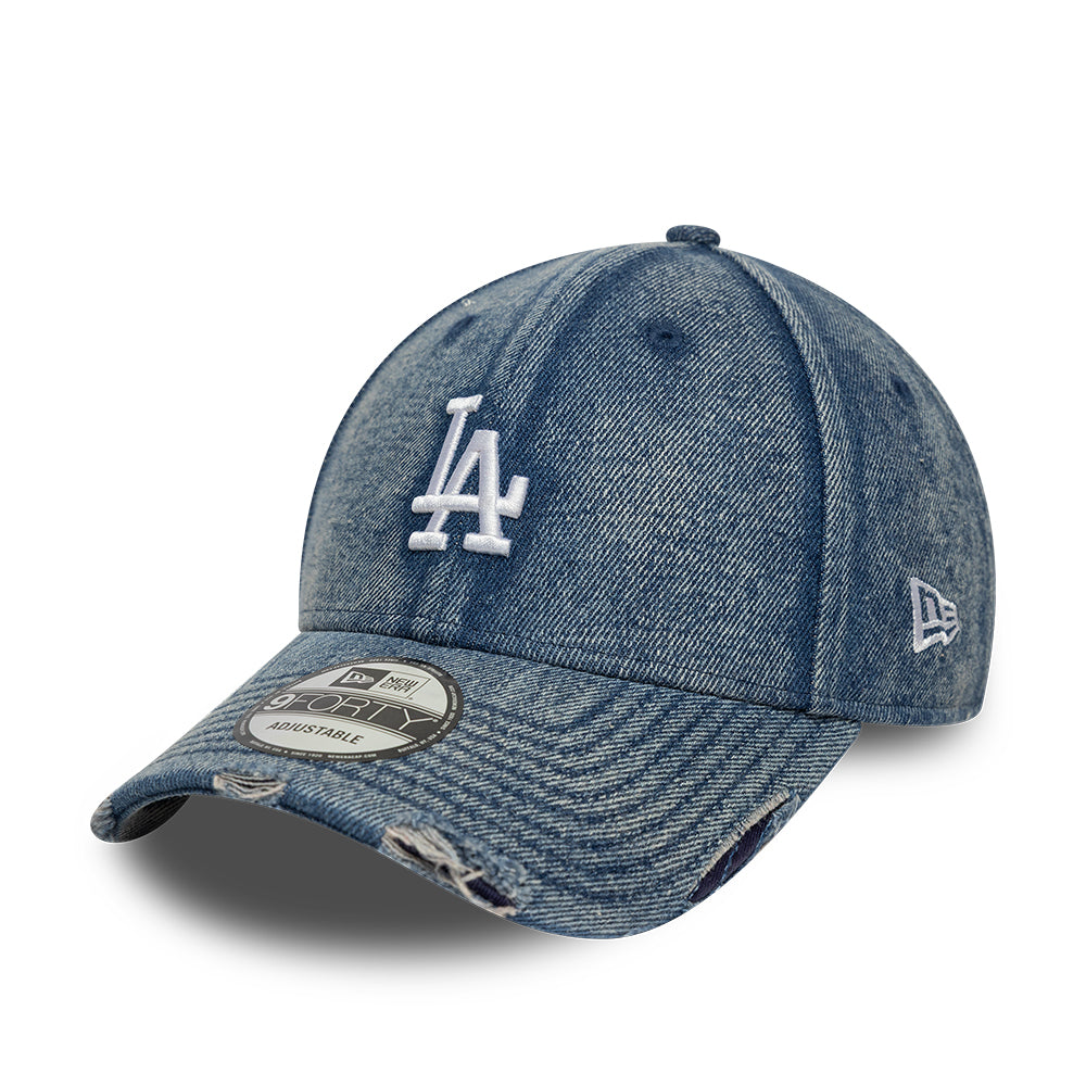New Era Los Angeles Dodgers MLB Acid Wash Denim 9FORTY baseball sapka