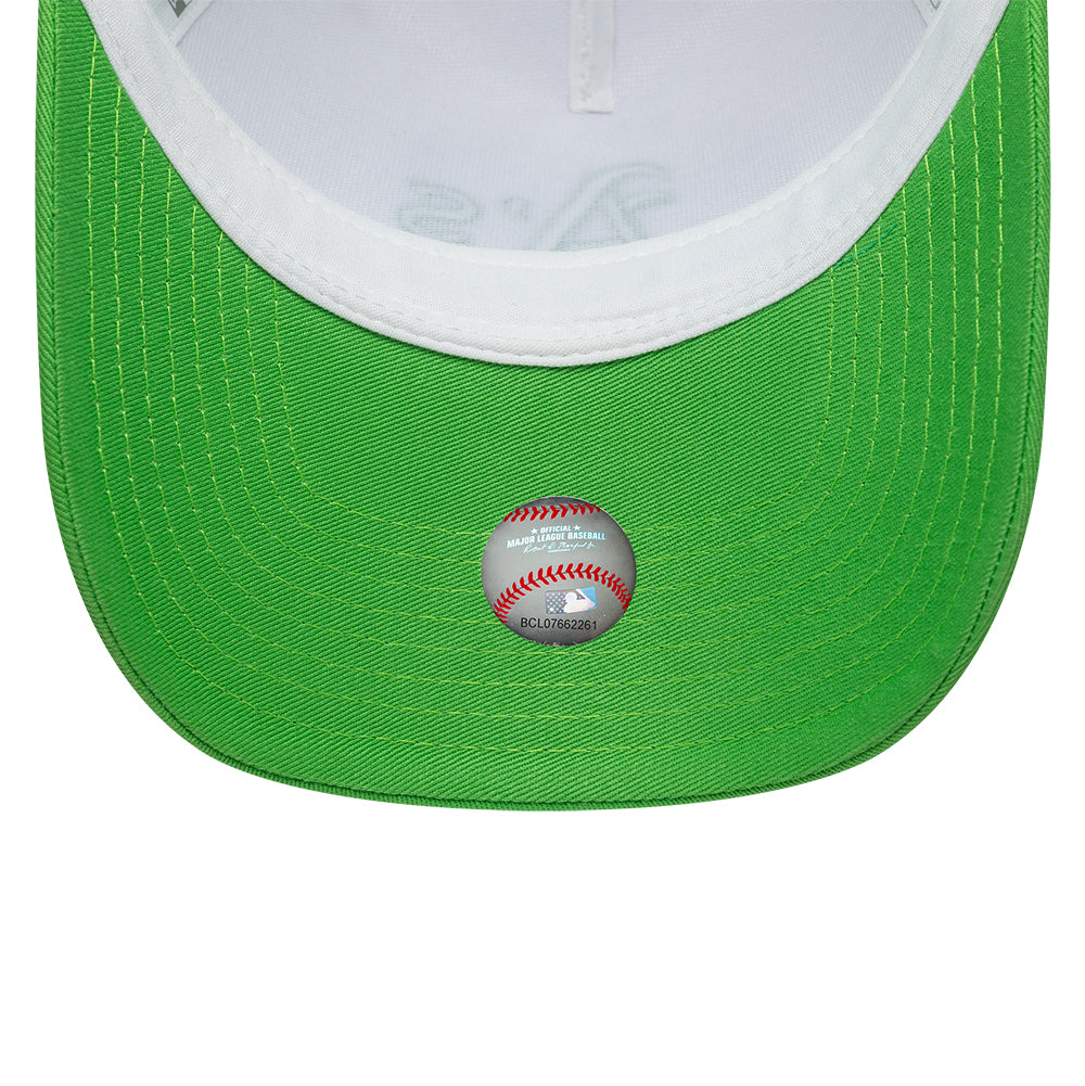 New Era Athletics MLB League Essential Open Green 9FORTY A-Frame Trucker sapka