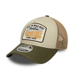 New Era Dark Green 9FORTY M-Crown A-Frame Trucker sapka