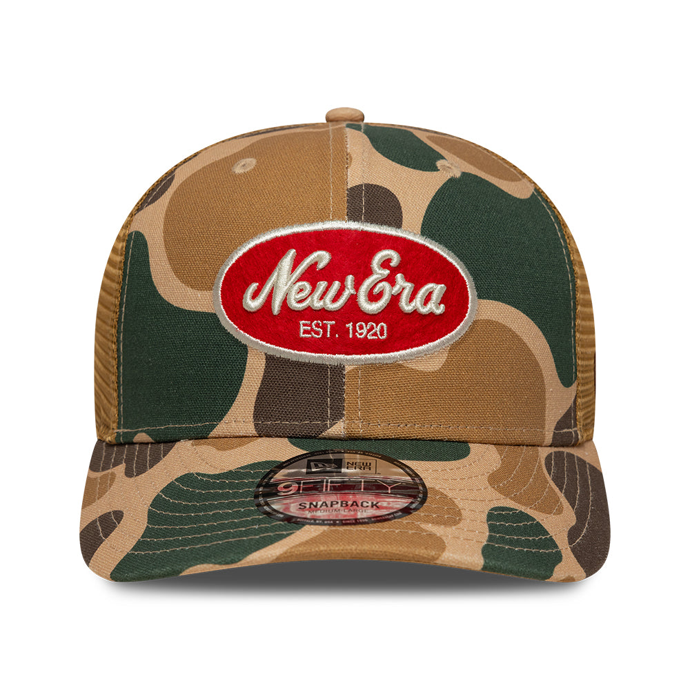 New Era Duck Camo Beige 9FIFTY Snapback sapka