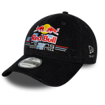 New Era Red Bull Racing Distressed Cord Nero 9FORTY baseball sapka