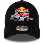 New Era Red Bull Racing Distressed Cord Nero 9FORTY baseball sapka