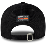 New Era Red Bull Racing Distressed Cord Nero 9FORTY baseball sapka