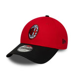 New Era AC Milan Contrast Red & Black 9FORTY Baseball sapka