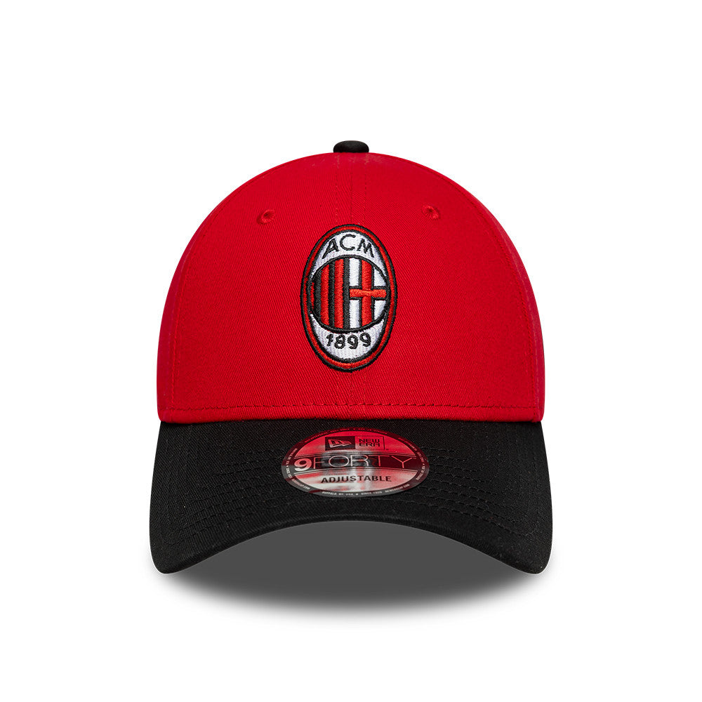 New Era AC Milan Contrast Red & Black 9FORTY Baseball sapka